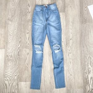 Ootdfash High Waisted Skinny Jeans